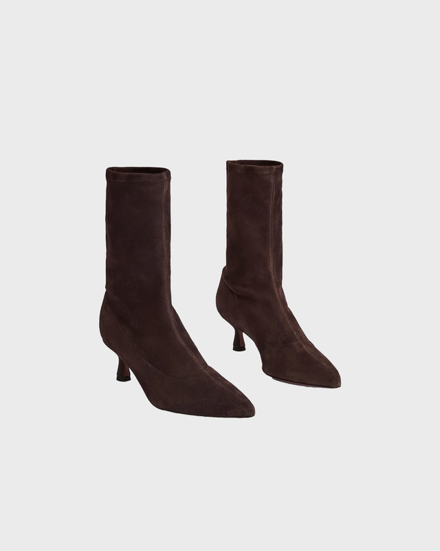 ATP Atelier Boots Cerone Walnut Suede Stretch Brun EUR 41