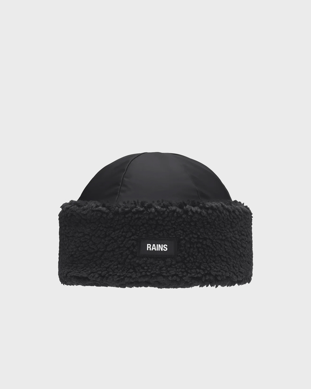 Rains Hat Insulated Fleece T2 Black M-L