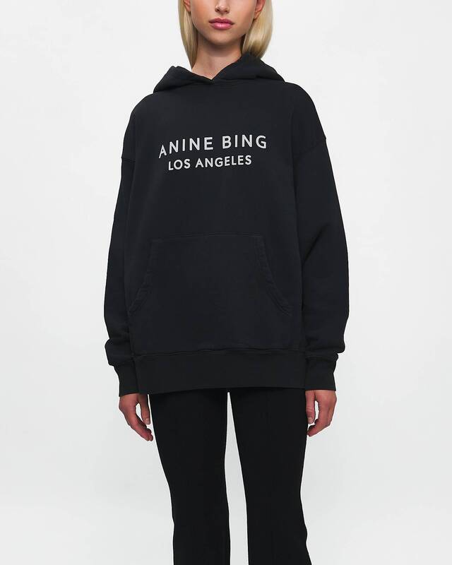 Anine Bing Sweater Alto Hoodie Black M