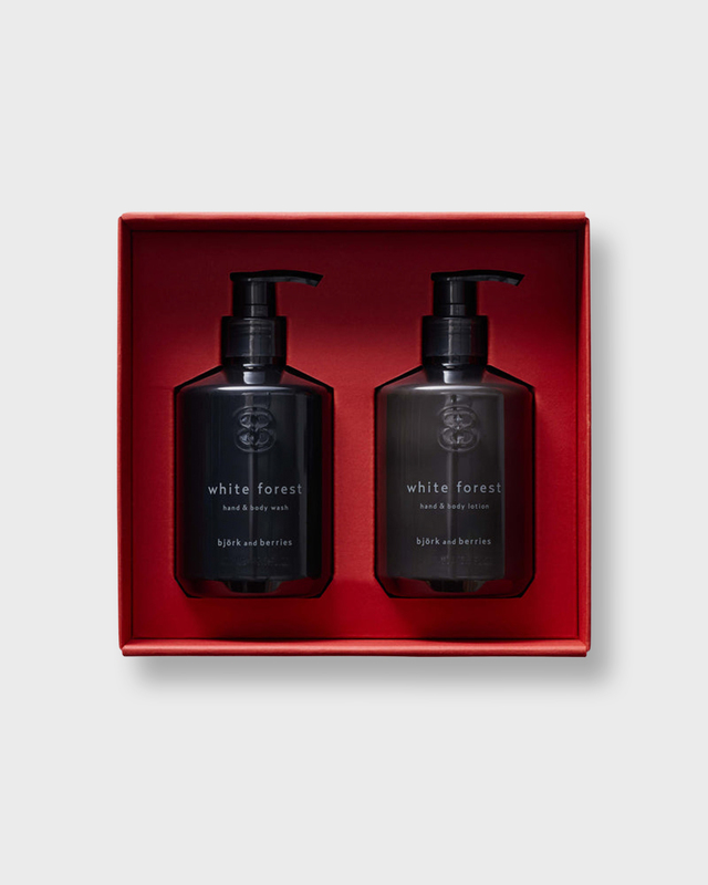 Hand & Body Duo White Forest Transparent