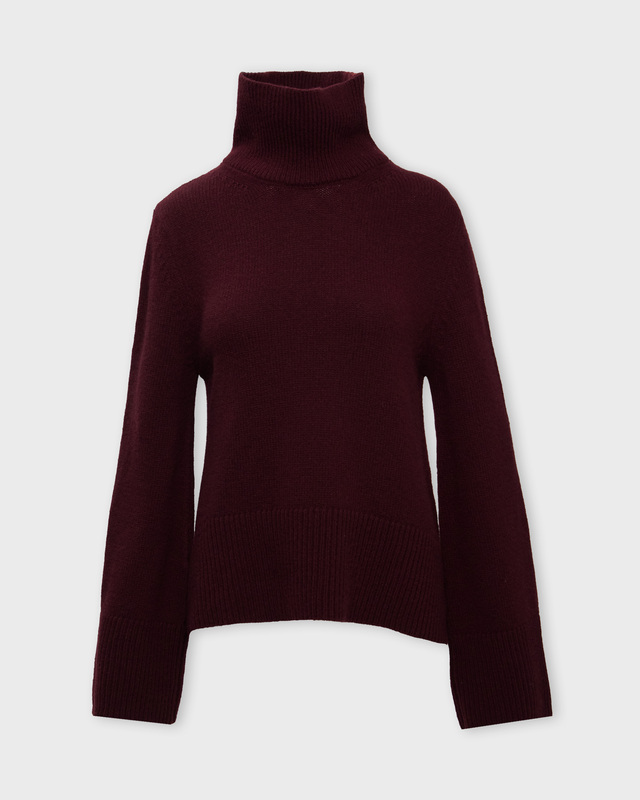 Wakakuu Icons Sweater Uma Wool Cashmere Burgundy  S