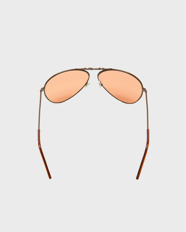 Solglasögon Square-Frame Brown