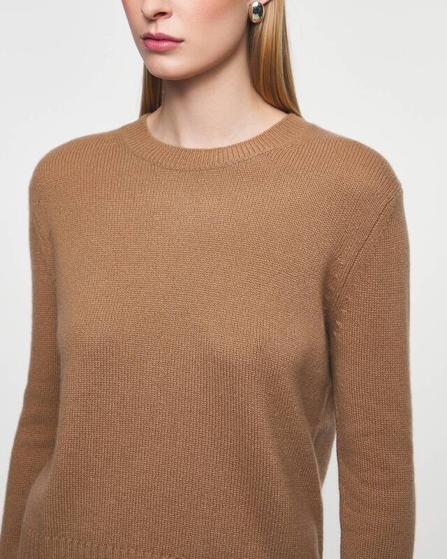 LISA YANG Tröja Mable Cashmere Toffee 1 (S-M)