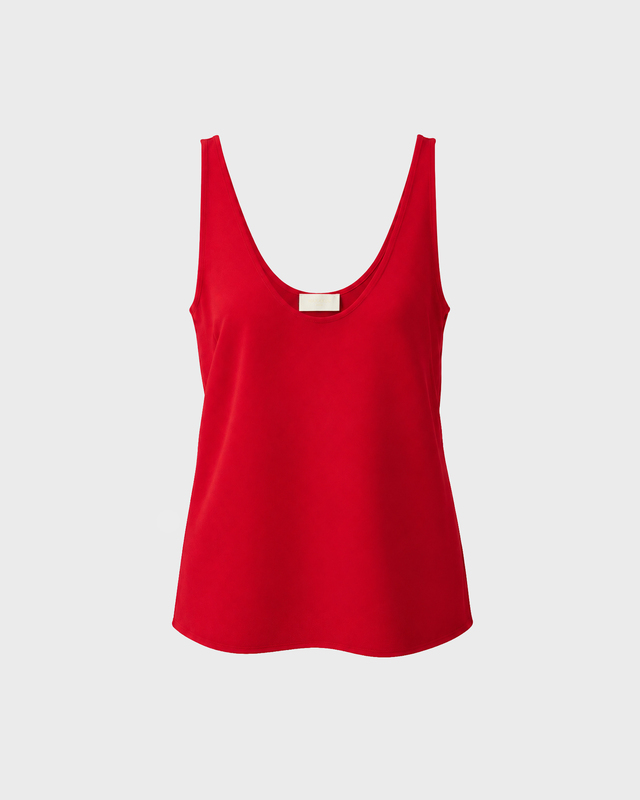 Tanktop Sia Crepe Red