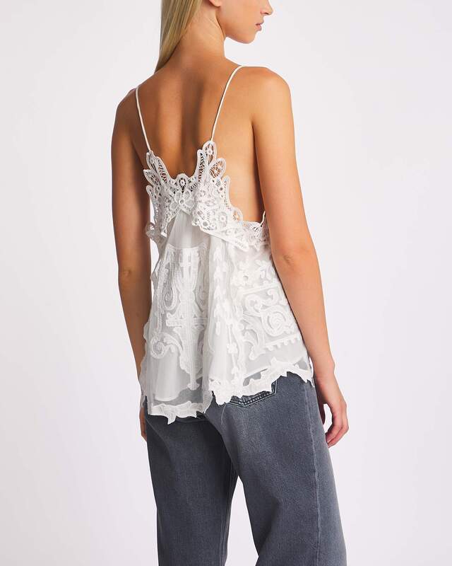 Isabel Marant Top Victoria White FR 38 (EUR 36)