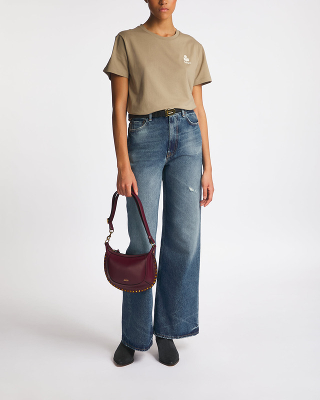 Isabel Marant Étoile T-Shirt Aby Khaki XS