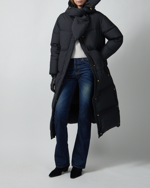 Lang frakke Ornement Black