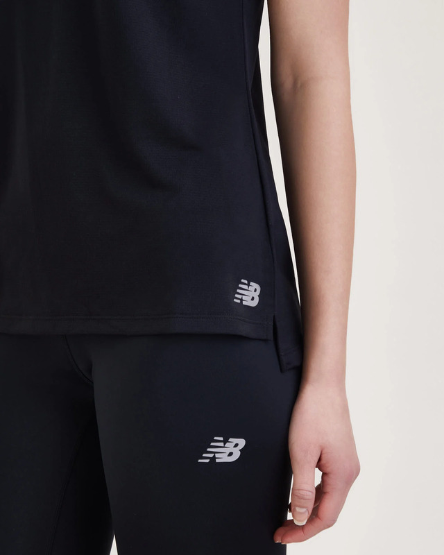 New Balance T-shirt Core Run Short Sleeve Black S