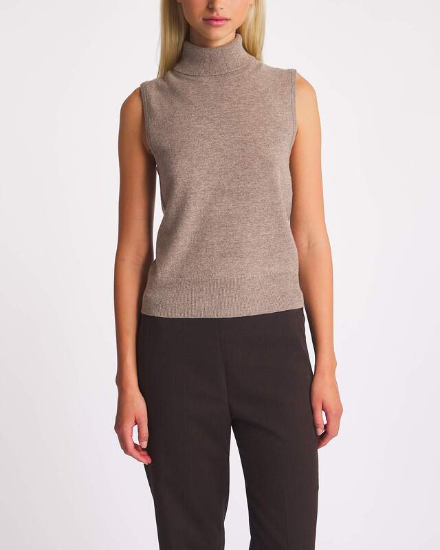 Filippa K Väst Knitted Turtleneck Beige XS