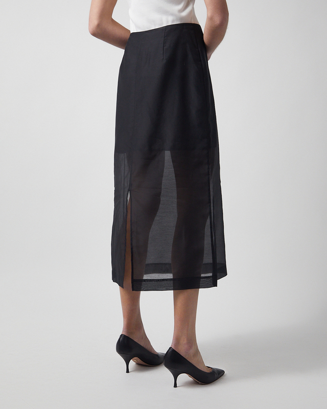Skjørt Esta Soft Organza Black