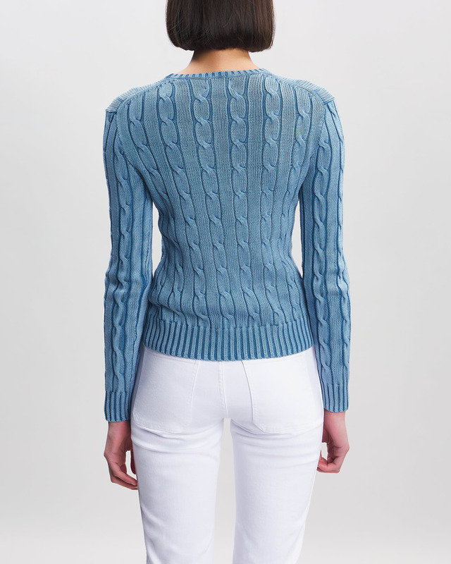 Polo Ralph Lauren Sweater Julianna Long Sleeve Pullover Indigo XS