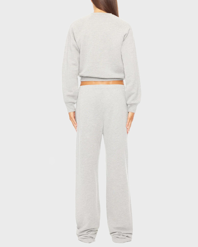 Éterne Trousers Straight Leg Sweatpant Heather XS