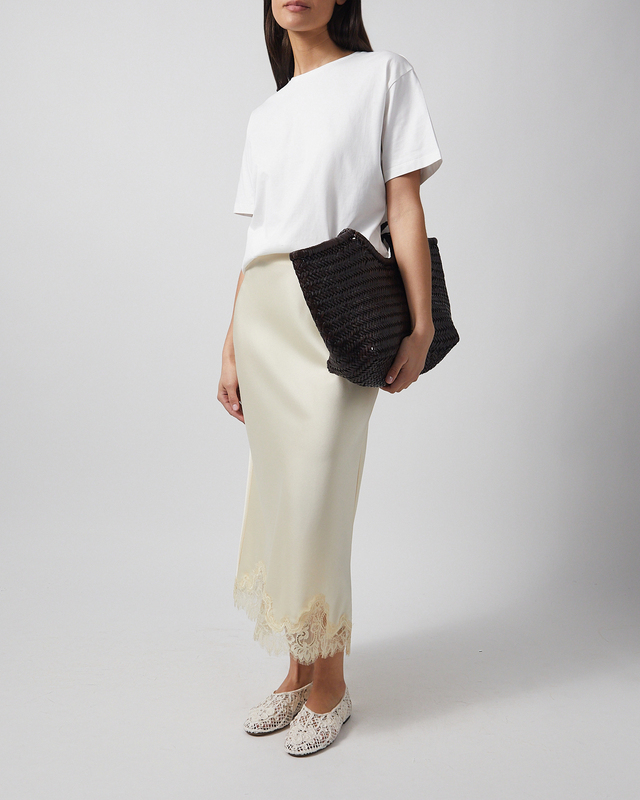 Skirt Lior Lace Light yellow