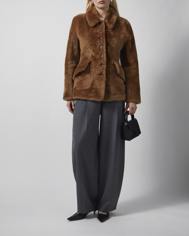 Jacka Adeline Shearling Toffee