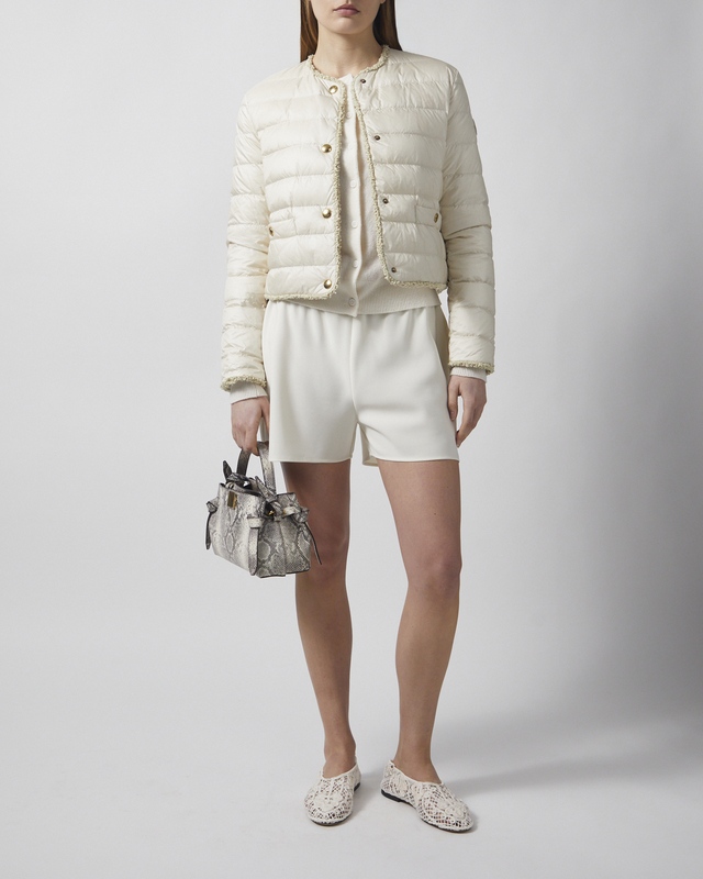 Jacket Fleurs  Ljusbeige