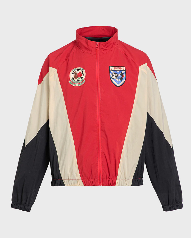 Jakke Pine and Rose Track Red/cream