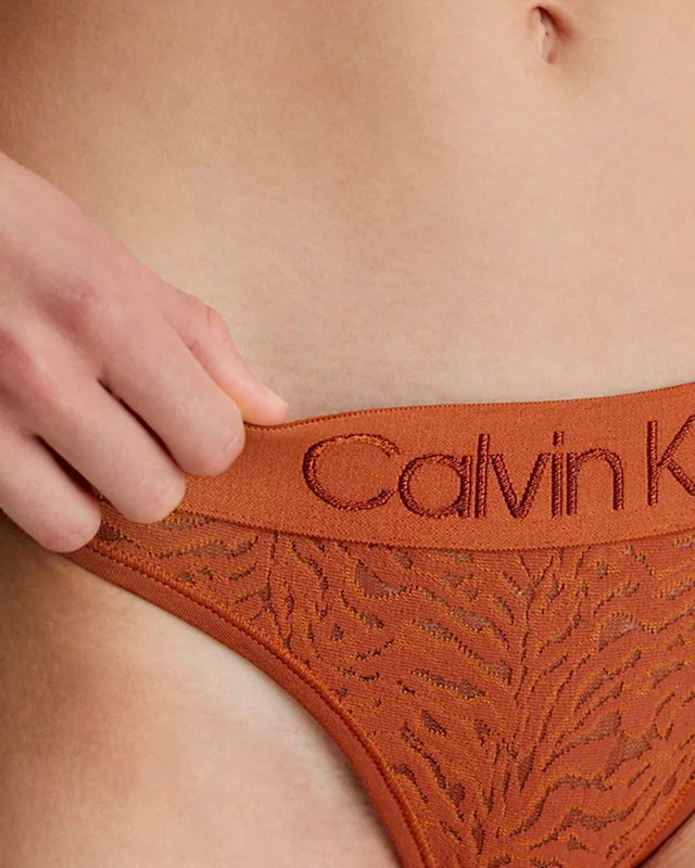 Calvin Klein Trosa Intrinsic Lace Ginger XL