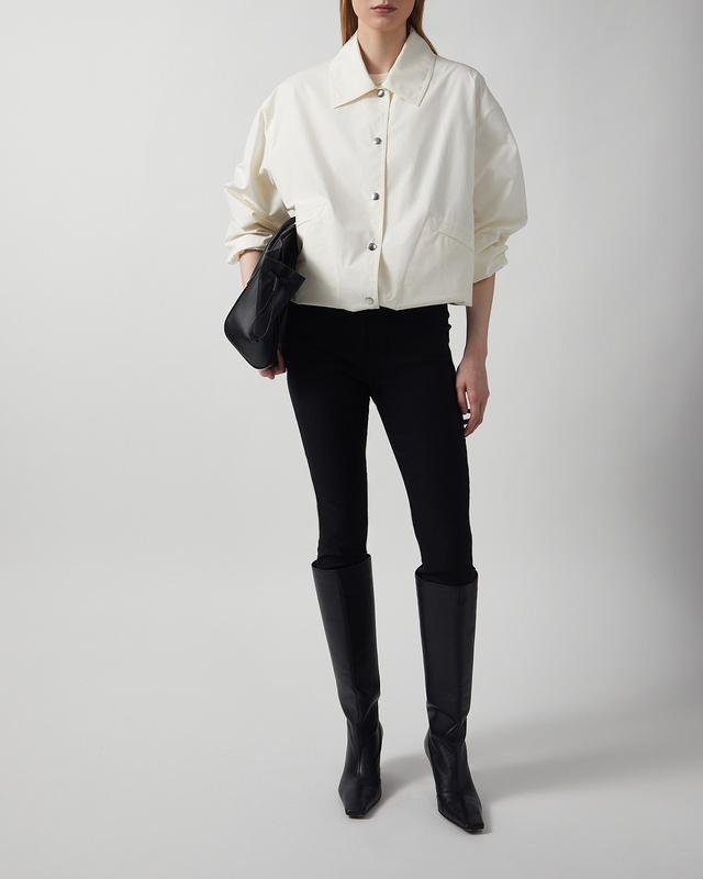 Jacket Printed Cotton Cream