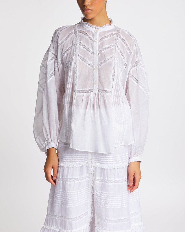 Isabel Marant Étoile Blouse Gelma  White FR 40 (EUR 38)