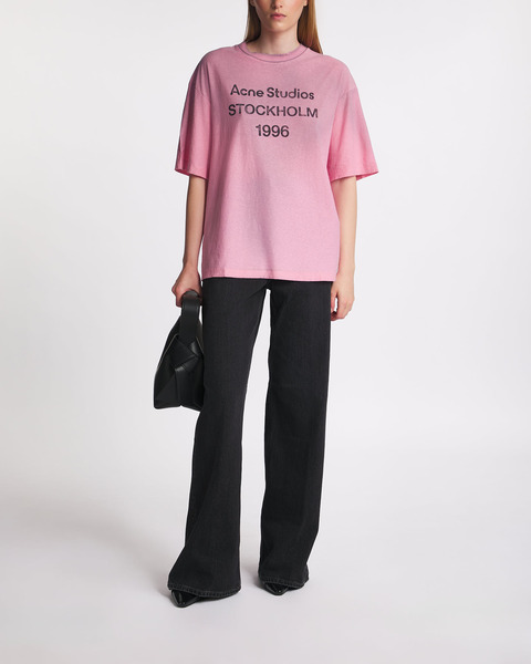 T-Shirt Logo Relaxed Fit Rosa 2