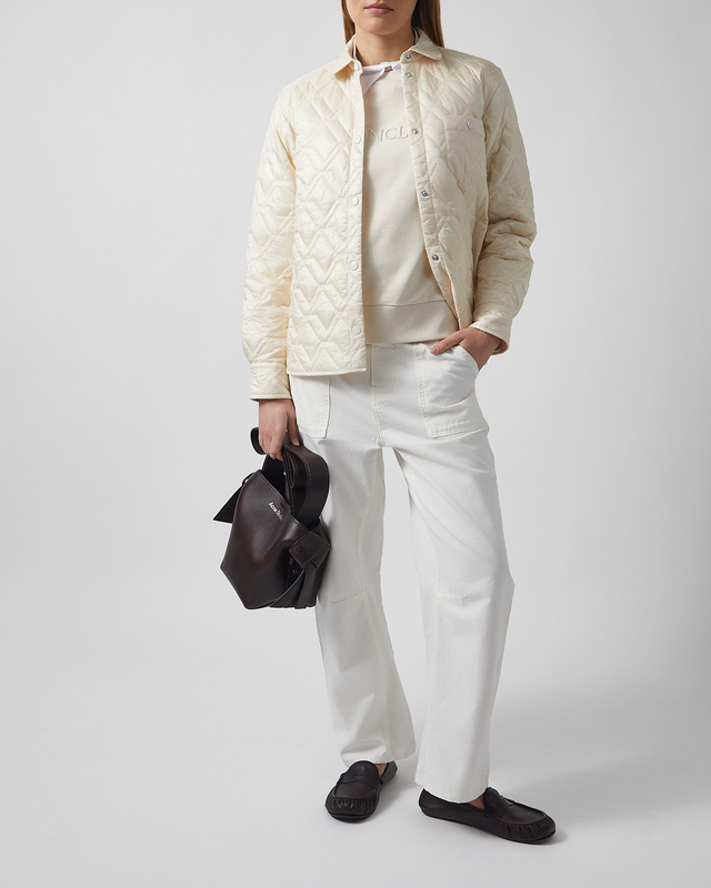 Jacket Quilted Shirt White