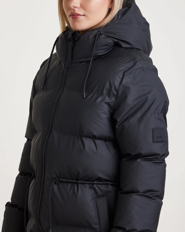 Rains Jacka W Alta Puffer Parka Svart XS