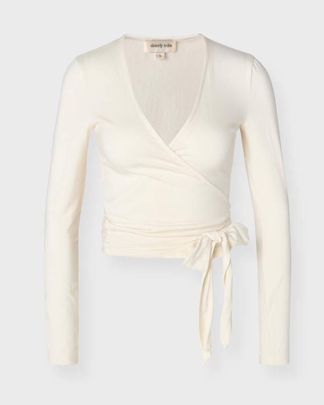 Topp Soft Ballet Wrap  Offwhite