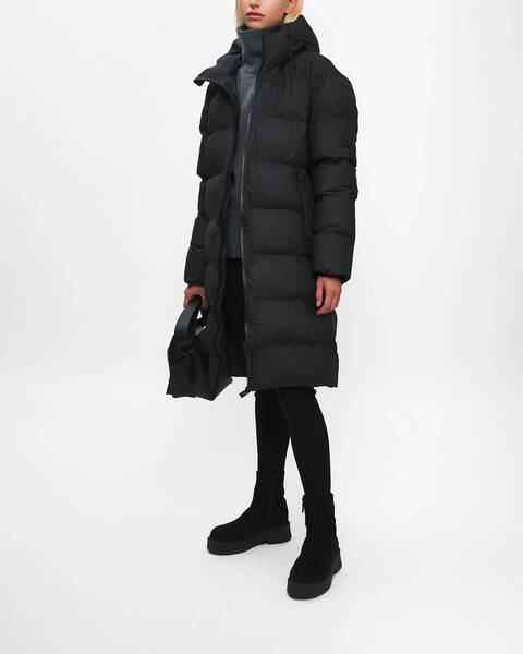 Jacket Alta Long Puffer  Black 2