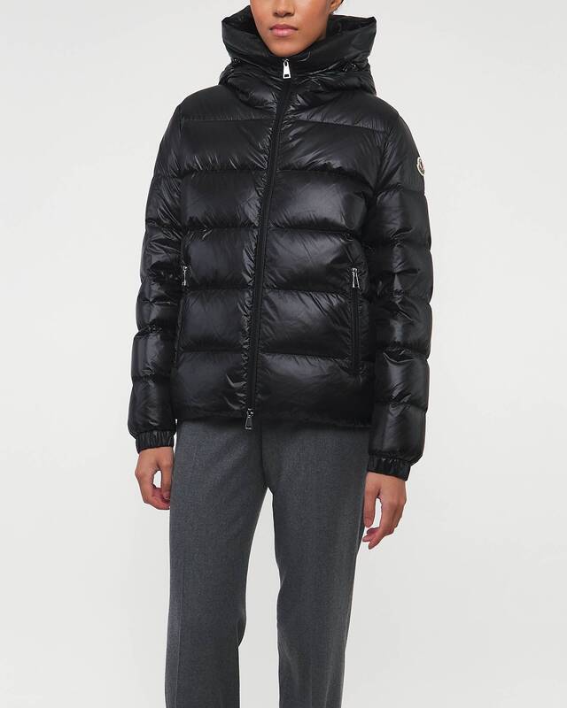 Moncler Jacket Biron Short Black MONCLER 0 (XS)