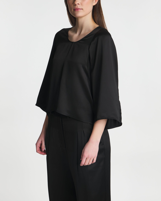 By Malene Birger Blouse Calyas Black 44