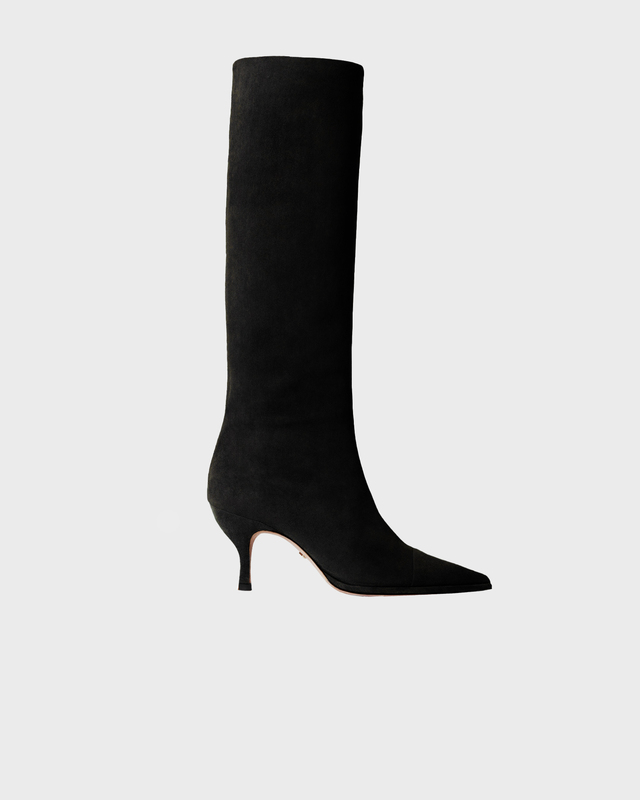 sania d'mina Boots Avenue High Suede Black EUR 40