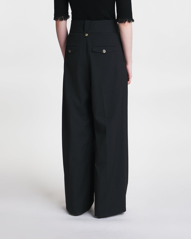 By Malene Birger Trousers Taal Black 40