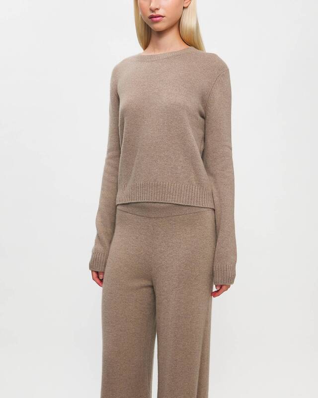 LISA YANG Sweater Mable Cashmere Brown 2 (M-L)