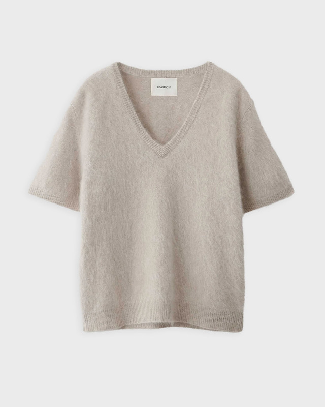 LISA YANG T-Shirt Lovisa Cashmere Sand 2 (M-L)