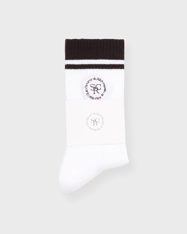 Socks SRHWC  Vit/brun