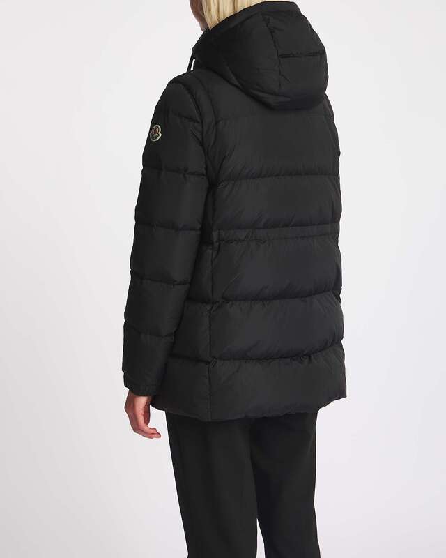 Moncler Artigny Long Coat  Svart MONCLER 1 (S)