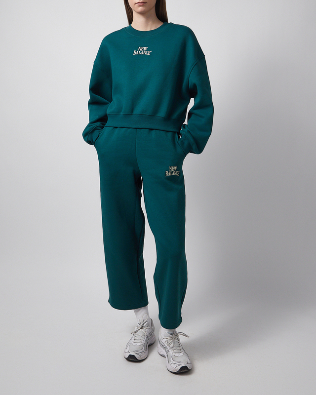 Tröja Trackside Fleece Crew Grön