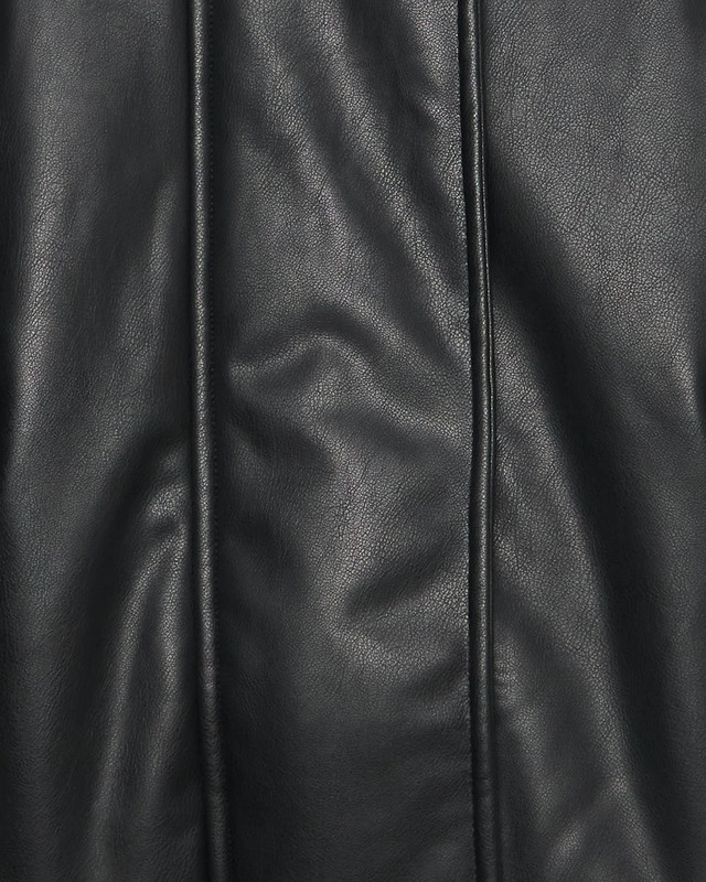 Acne Studios Jacka Leather Bomber Svart 34