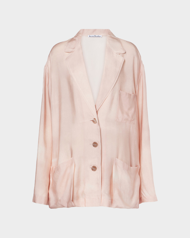 Acne Studios Blazer Relaxed Print Light pink 34