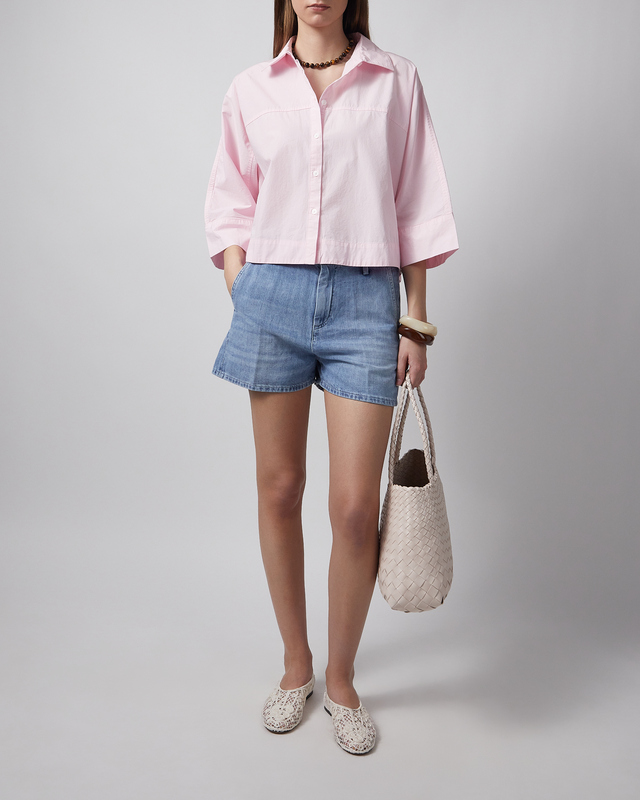 Shorts Iris  Light blue wash