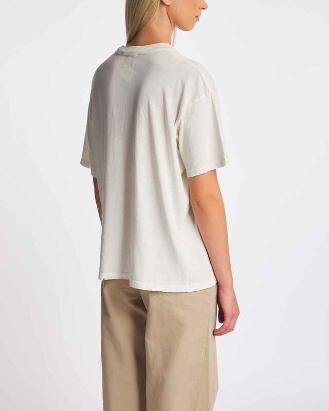 ANINE BING Cade Tee Mushrooms Offwhite L