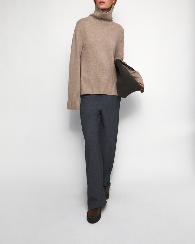 Wakakuu Icons Polo Sweater Uma Wool Cashmere Sand L