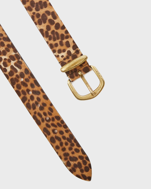 Isabel Marant Belt Dela Leopard 85