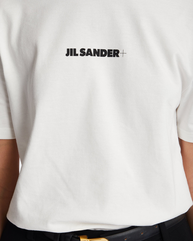 JIL SANDER Logo T-shirt Beige L