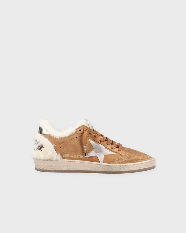 Sneakers Ball Star Suede Upper Shearling Cognac