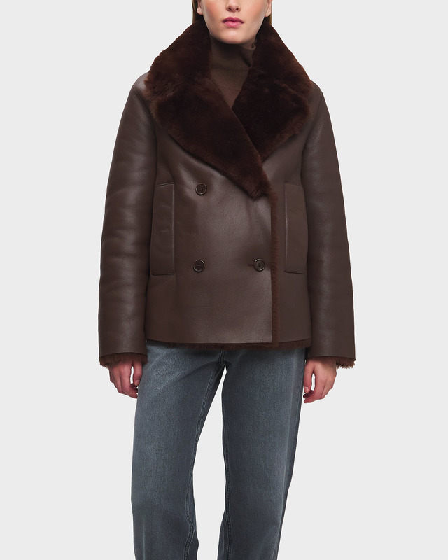 JOSEPH Coat Calla Shearling 40