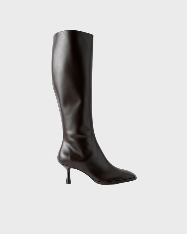 Boots Catherine Calf Leather Moka