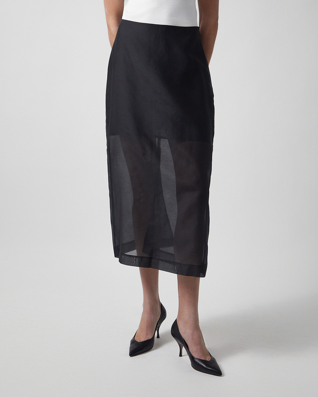Skjørt Esta Soft Organza Black