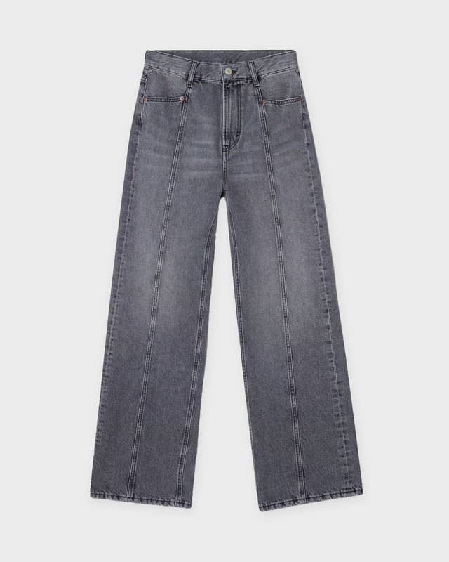 Dagmar Jeans Loose Fit Denim Ljusgrå W24/L32