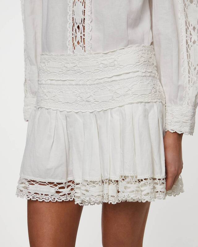 Isabel Marant Étoile Skirt Violana White FR 38 (EUR 36)